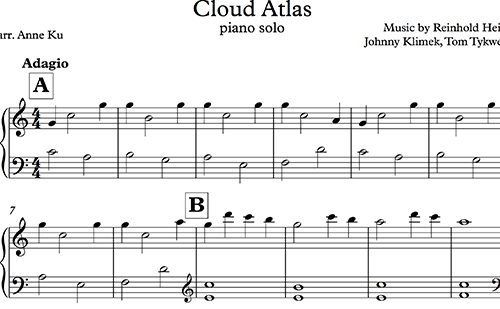 cloud atlas sextet piano sheet pdf